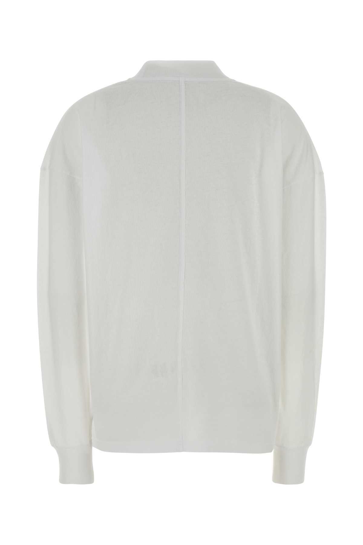 The Row Cotton Oversize Raveena T-Shirt - White - Image 2 of 2