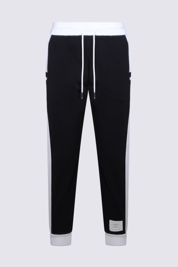 thom browne Navy Cotton Pants - Navy