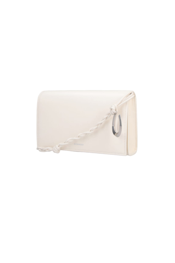 Jil Sander Tangle Shoulder Bag - White
