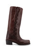 Paris Texas Roxanne Leather Boots - Cioccolato - Thumbnail 1