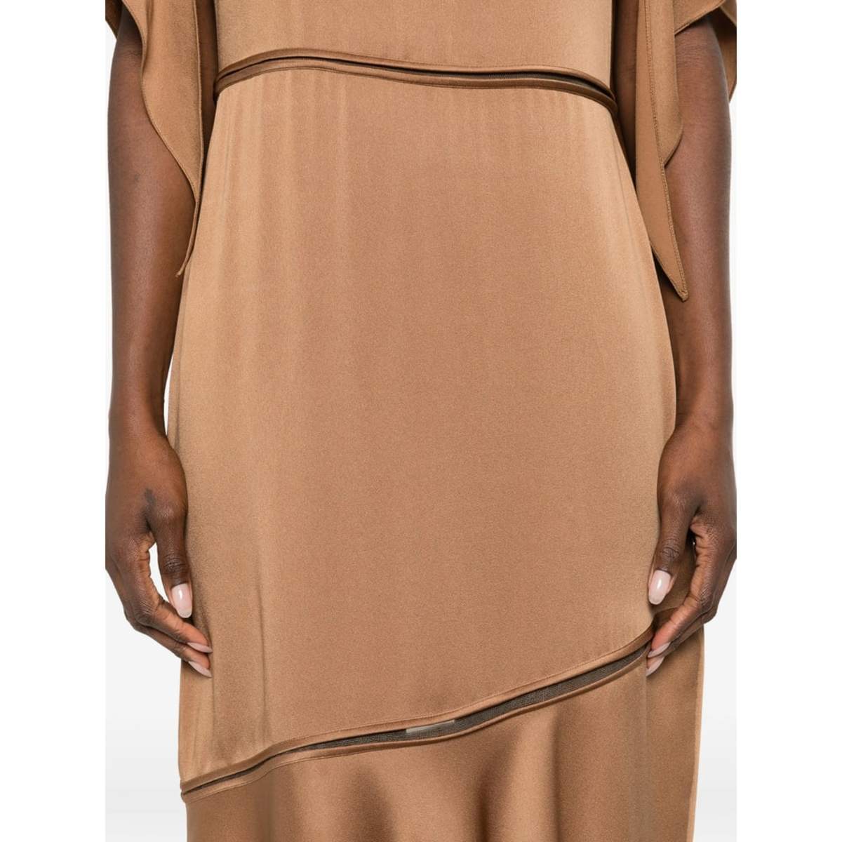 Fabiana Filippi Dress - Brown - Image 2 of 5