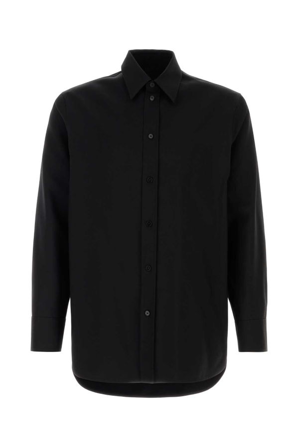 Jil Sander Wool Shirt - Black