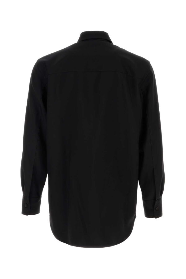 Jil Sander Wool Shirt - Black