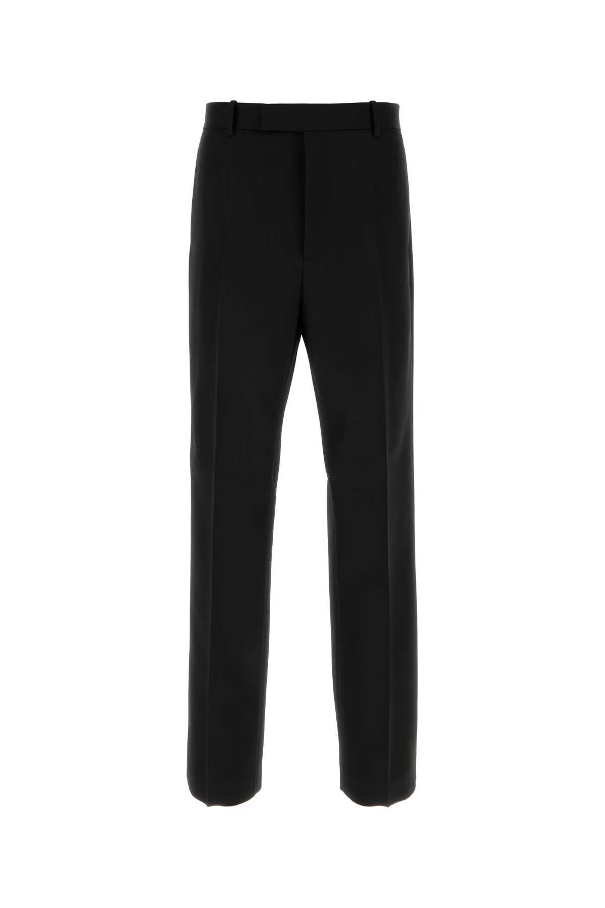 Jil Sander Black Gabardine Pant - Image 1 of 2