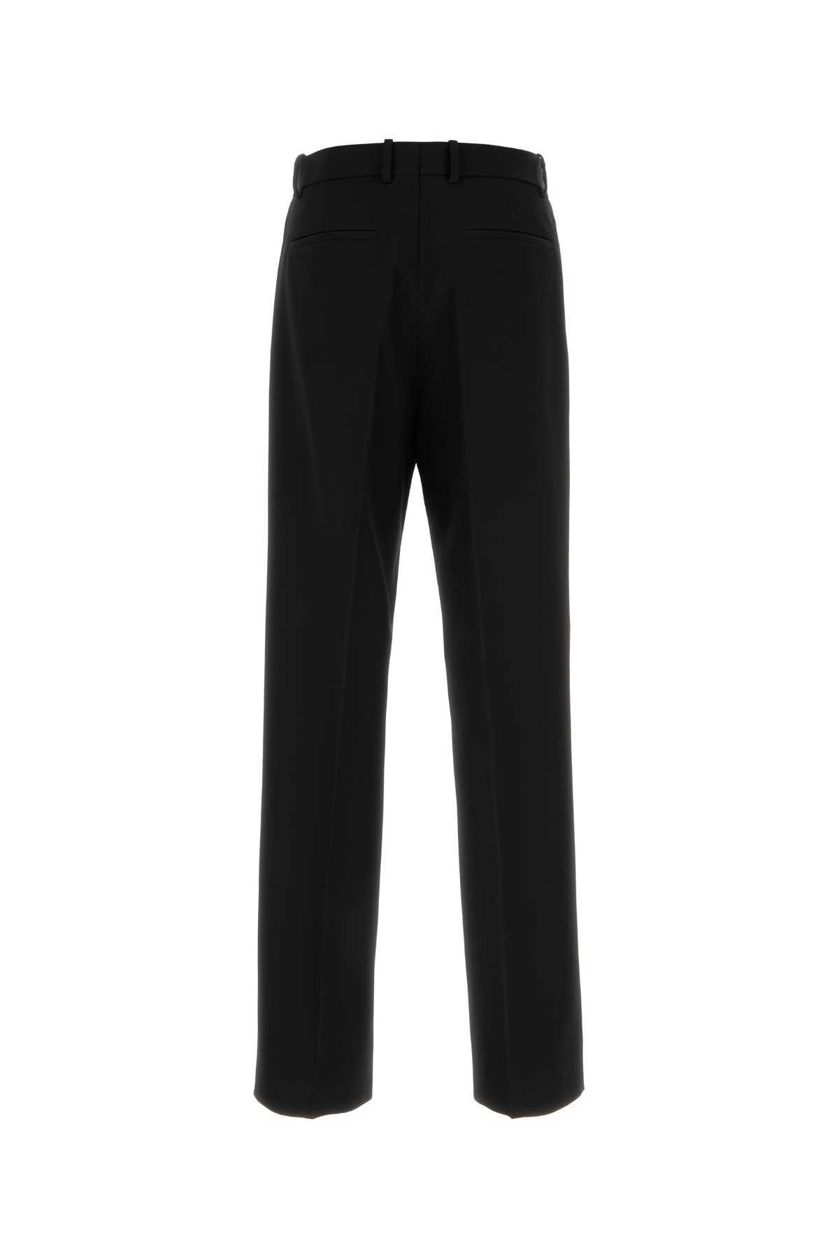 Jil Sander Black Gabardine Pant - Image 2 of 2