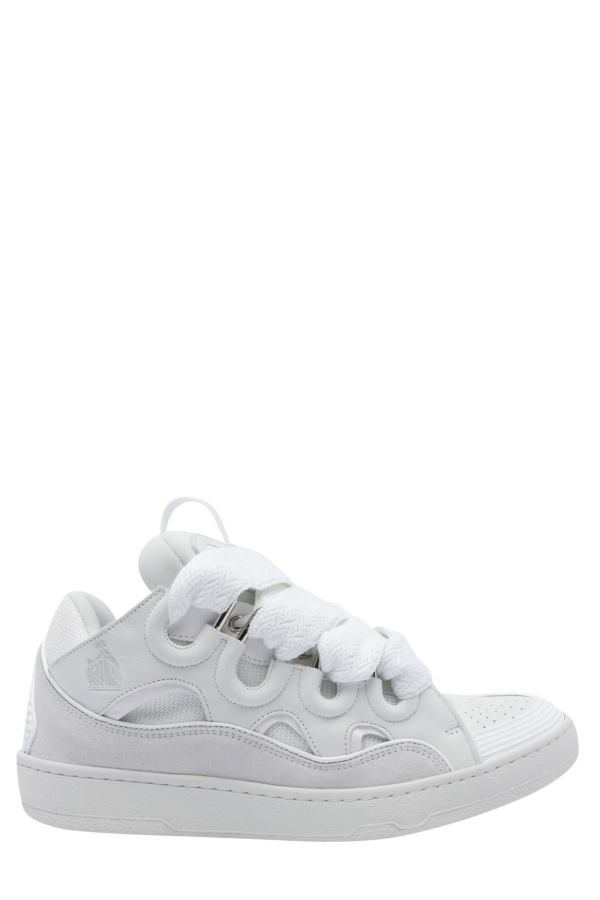 Lanvin Curb Sneakers - White