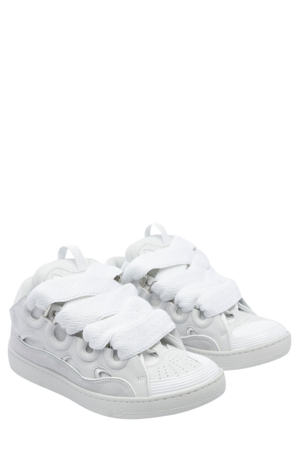 Lanvin Curb Sneakers - White