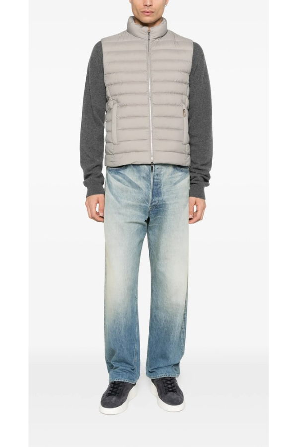 Moorer Outerwear Waistcoat - Gray