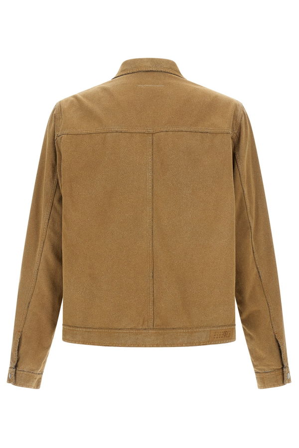 MM6 Maison Margiela Trucker Jacket - Beige
