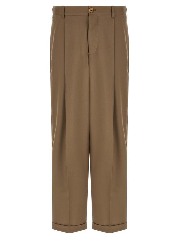 Marni Cool Wool Pants - Beige