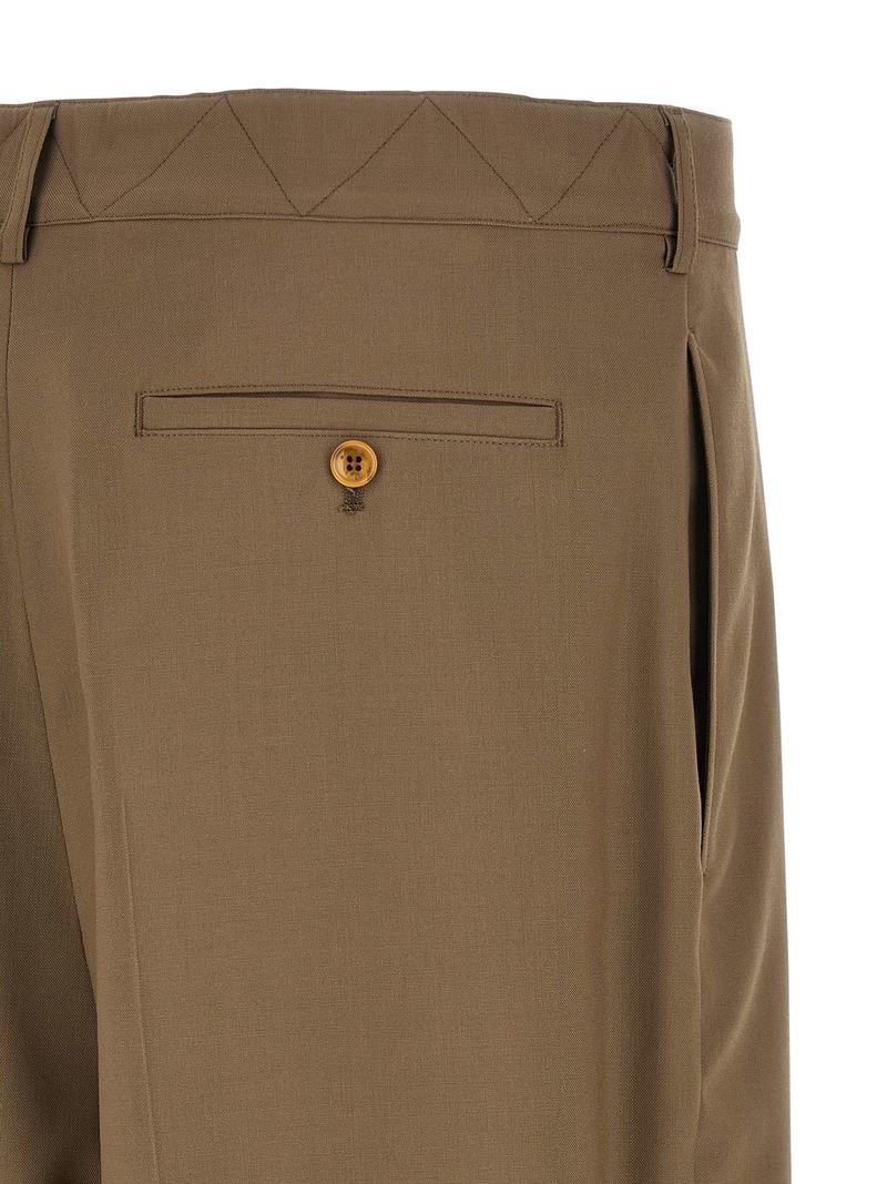 Marni Cool Wool Pants - Beige