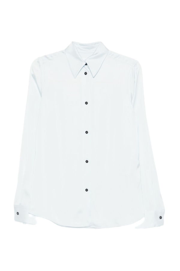 Jil Sander Long-Sleeve Shirt - Clear Blue