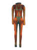 Jean Paul Gaultier One-Piece Jumpsuit With Hood and All-Over Print in Tech Fabric - Thumbnail 2