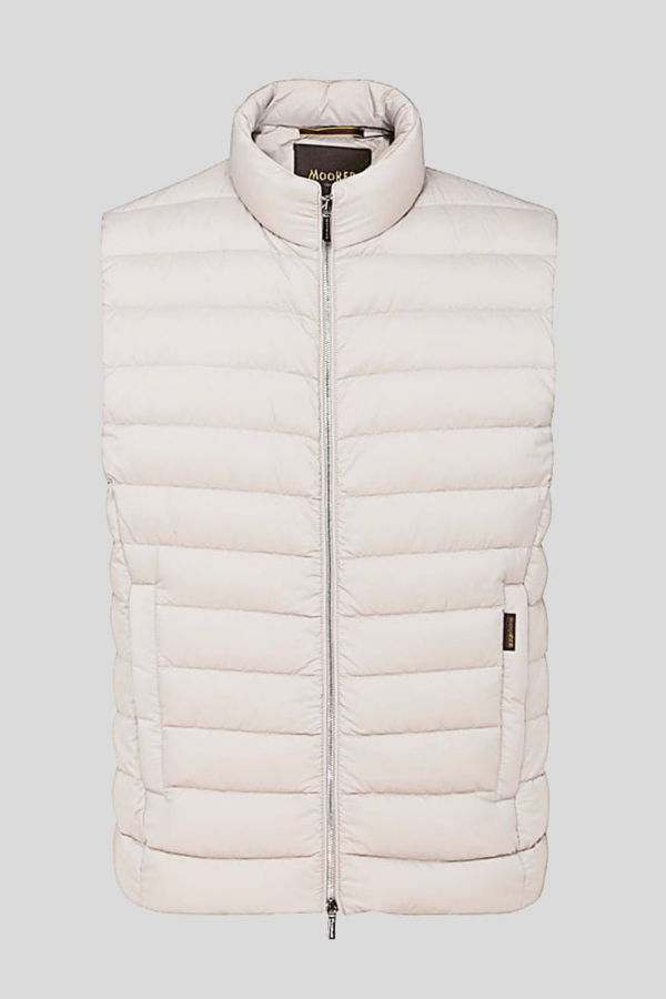 Moorer Down Jacket Gilet - Stone