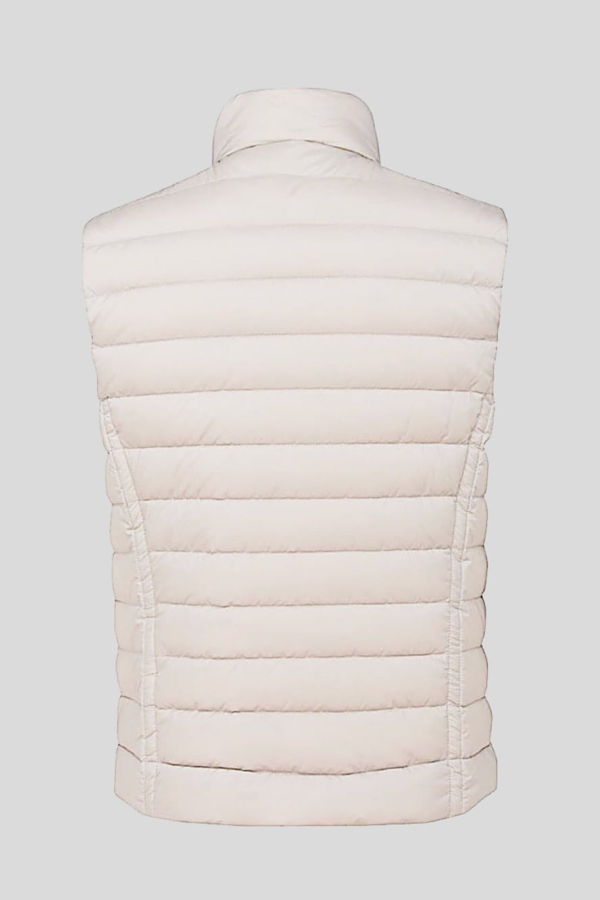Moorer Down Jacket Gilet - Stone