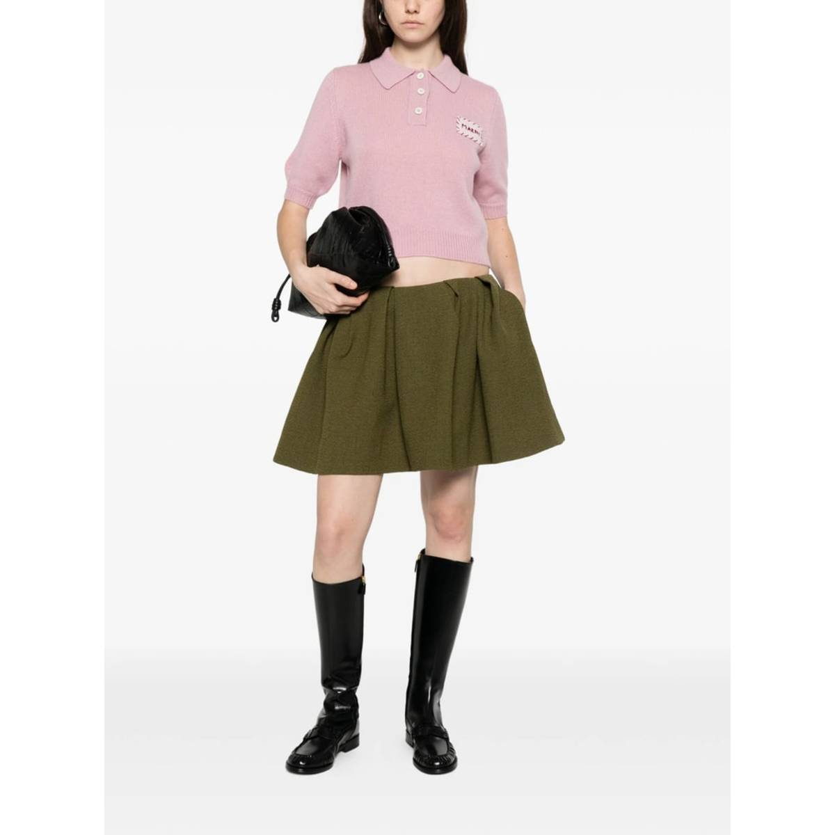 Marni Sweater Polo Shirt - Pink - Image 2 of 5