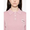 Marni Sweater Polo Shirt - Pink - Thumbnail 5