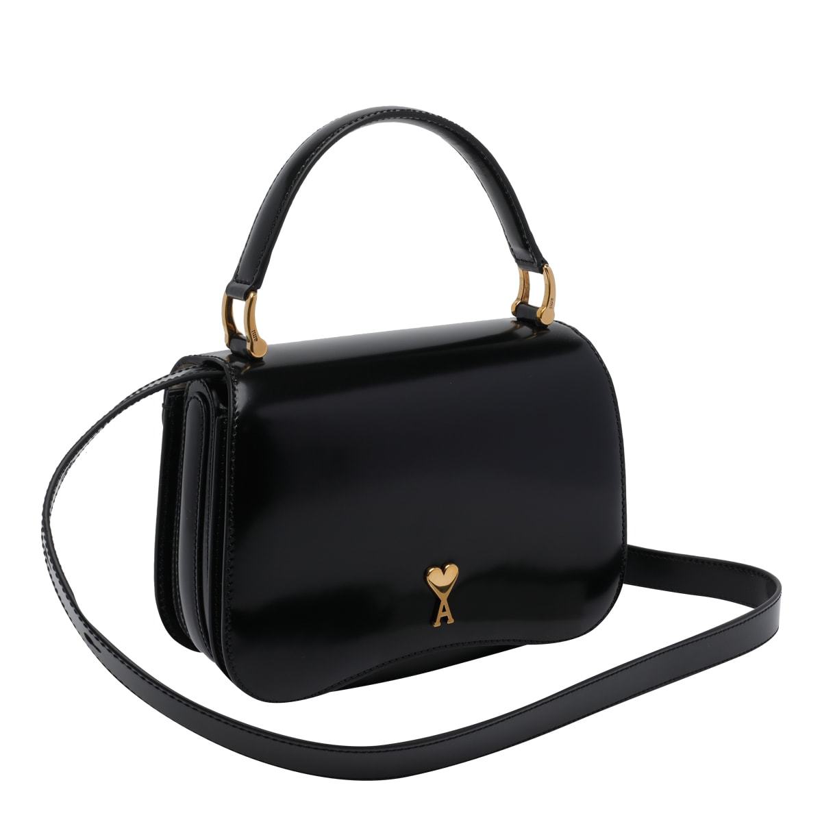 Ami Alexandre Mattiussi Paris Paris Handbag - Black - Image 2 of 4