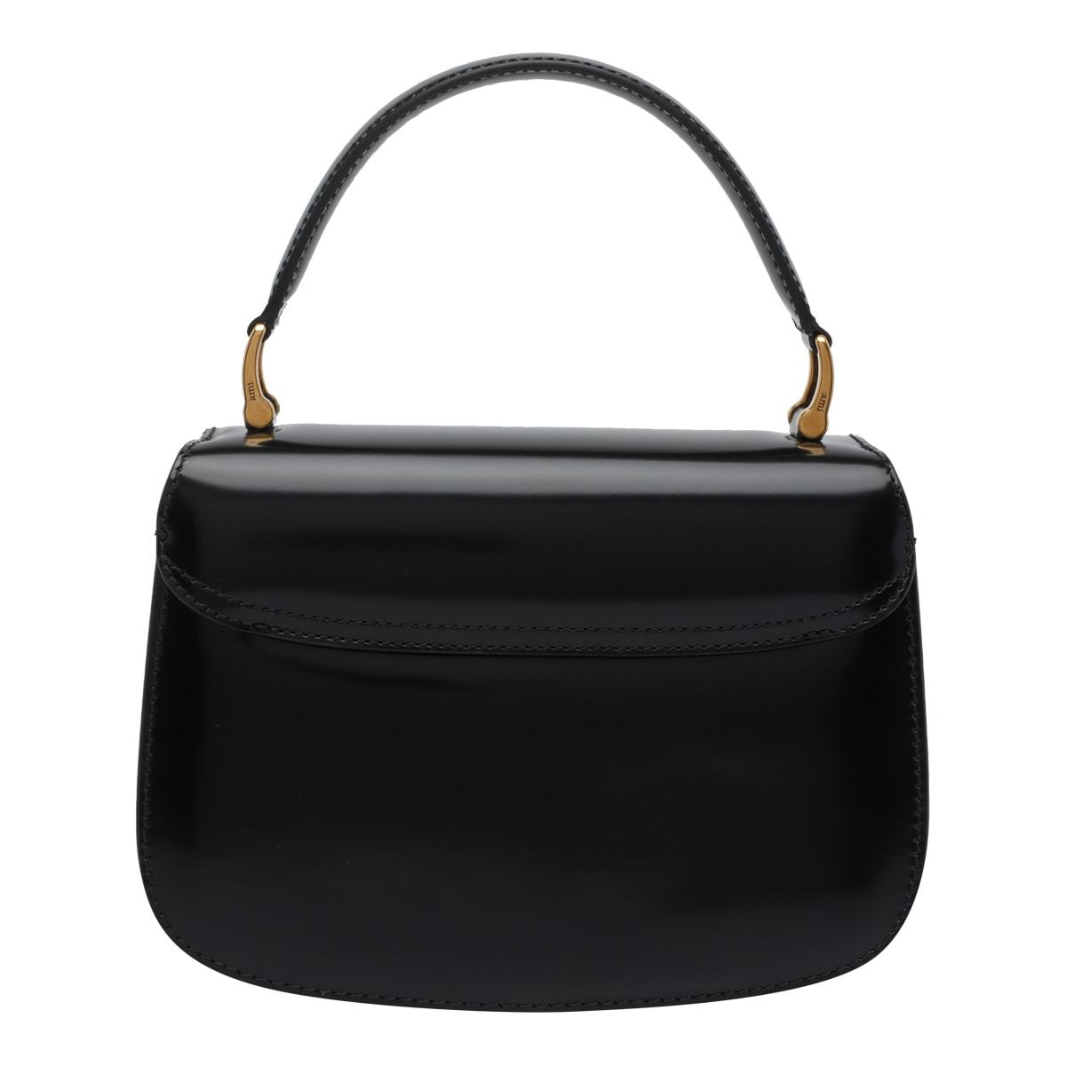Ami Alexandre Mattiussi Paris Paris Handbag - Black - Image 3 of 4