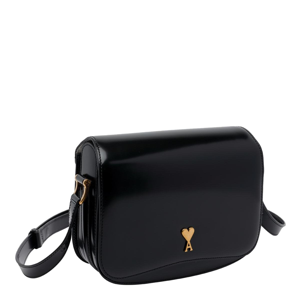 Ami Alexandre Mattiussi Paris Paris Crossbody Bag - Black - Image 2 of 4