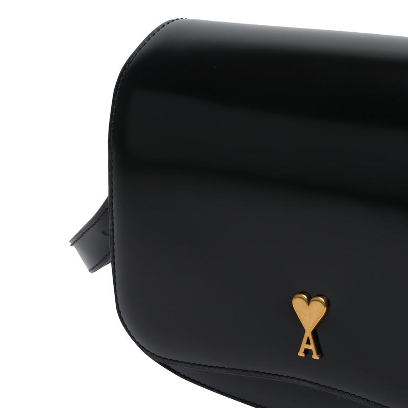 Ami Alexandre Mattiussi Paris Paris Crossbody Bag - Black