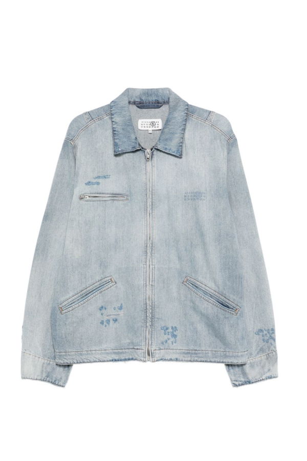 MM6 Maison Margiela Cotton Blouson Jacket - Gray
