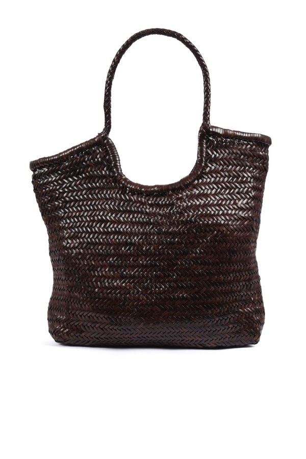 Dragon Diffusion Ns Diagonal 4mm Shoulder Bag - Brown