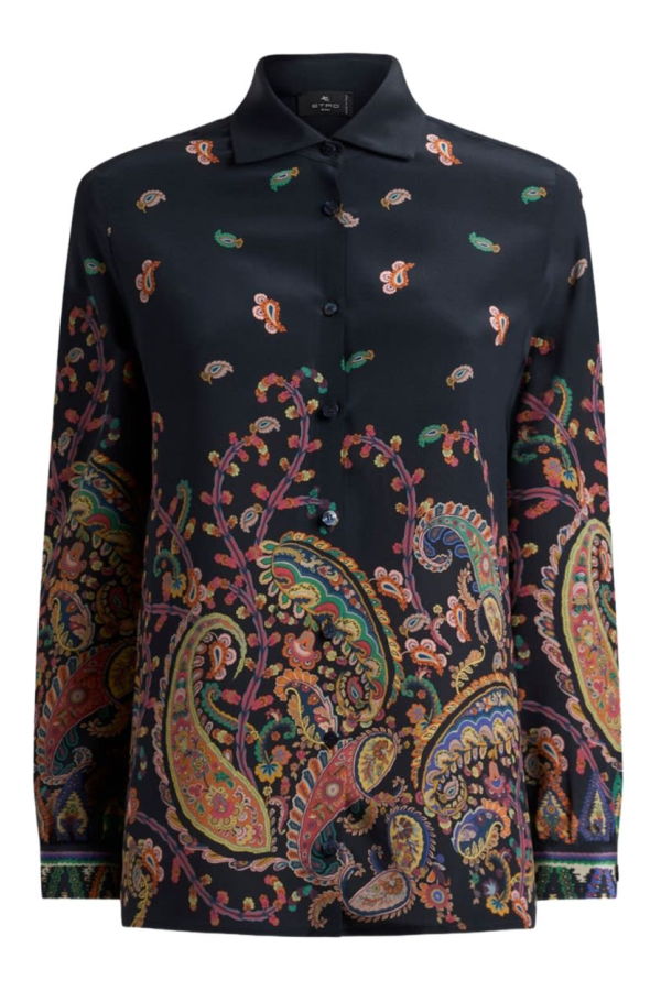 Etro Floral Paisley Print Shirt - Multicolour