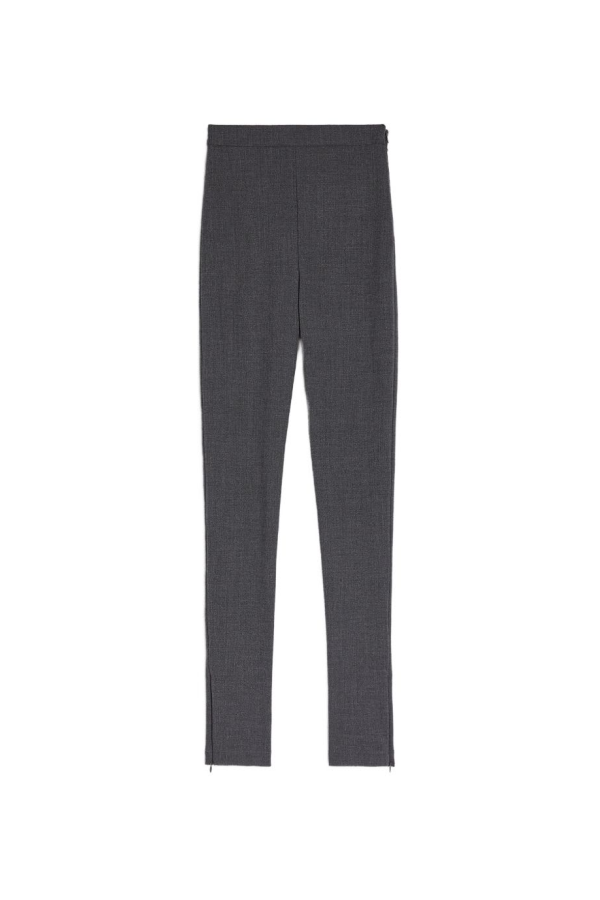 Jil Sander Wool Slim Trousers - Gray