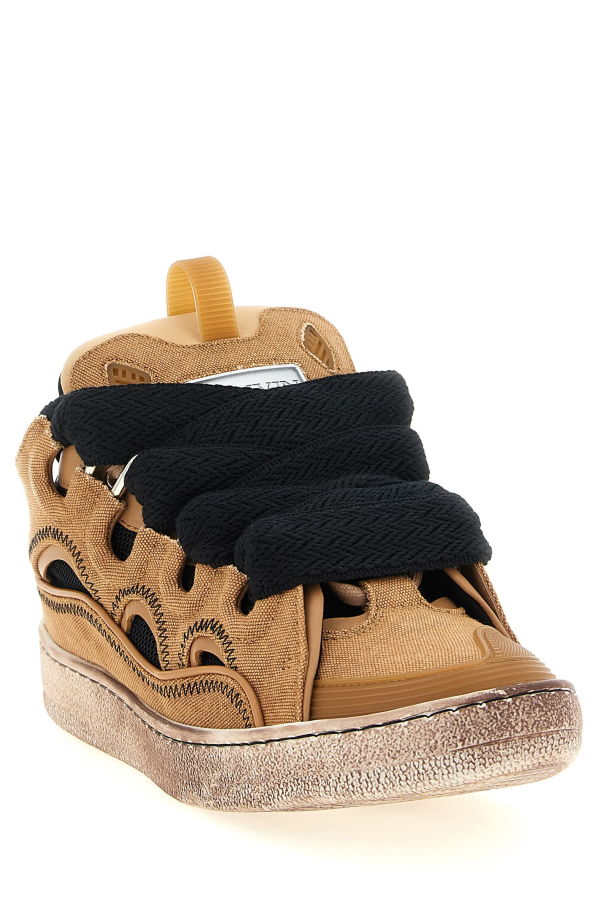 Lanvin Curb Sneakers - Brown