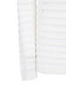 Fabiana Filippi Sequin Cotton Linen Boatneck Sweater, Organza Effect Stripe - White - Thumbnail 3