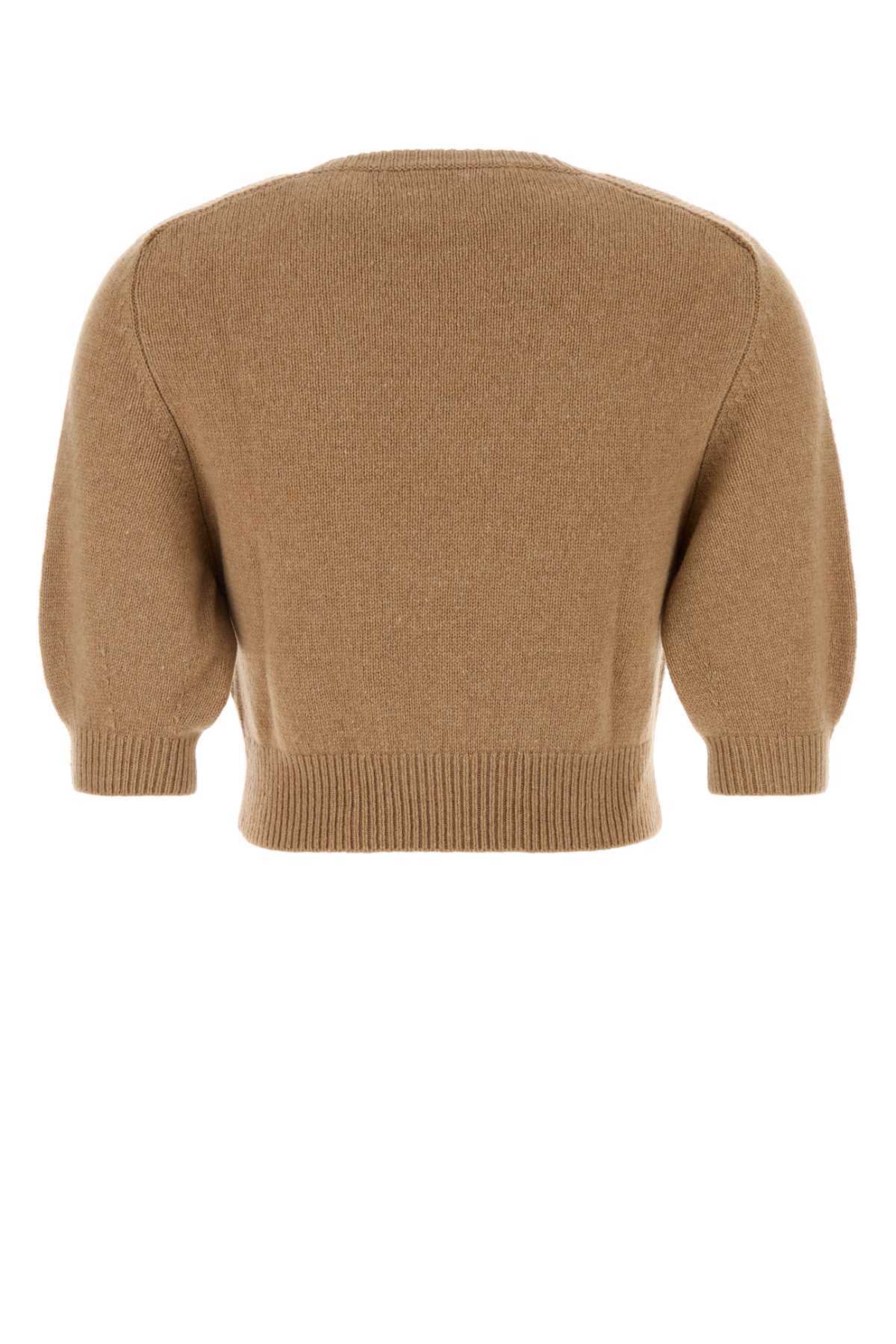 khaite Wool Blend Lorelai Sweater - Camel - Image 2 of 2