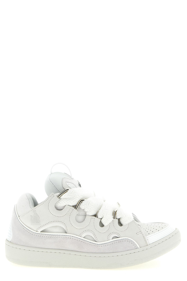 Lanvin Curb Sneakers - White