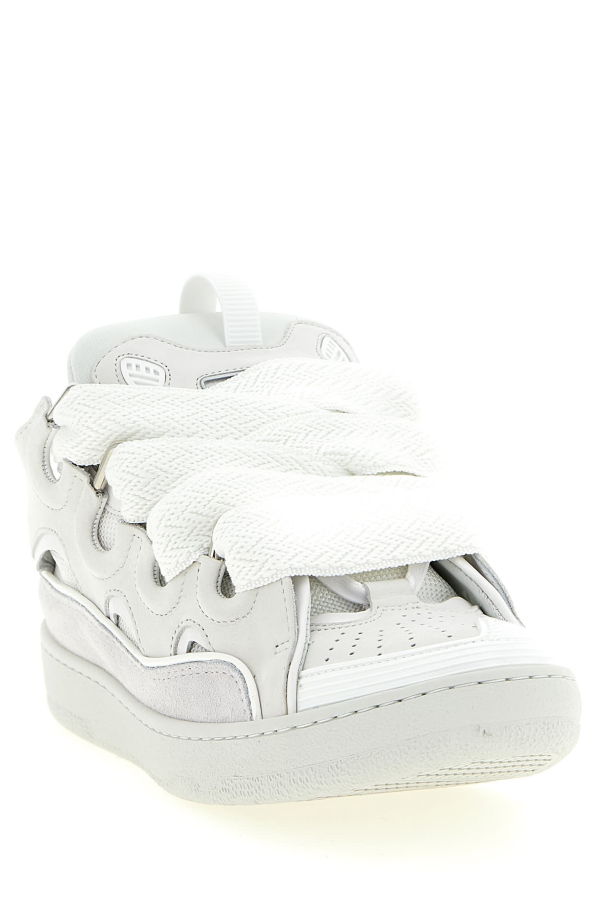 Lanvin Curb Sneakers - White