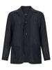 Brioni Blazer-Inspired Linen Shirt - Blue - Thumbnail 1