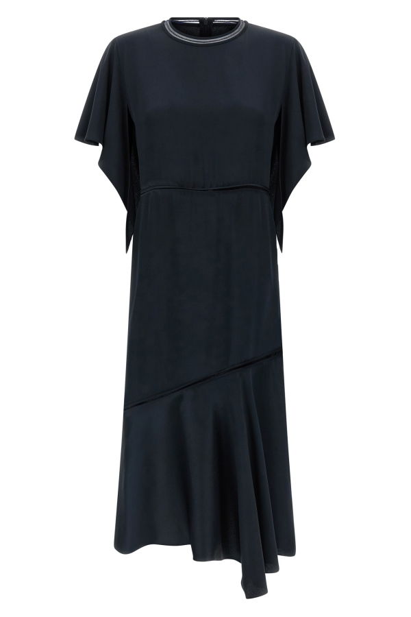 Fabiana Filippi Ruffle Dress - Blue