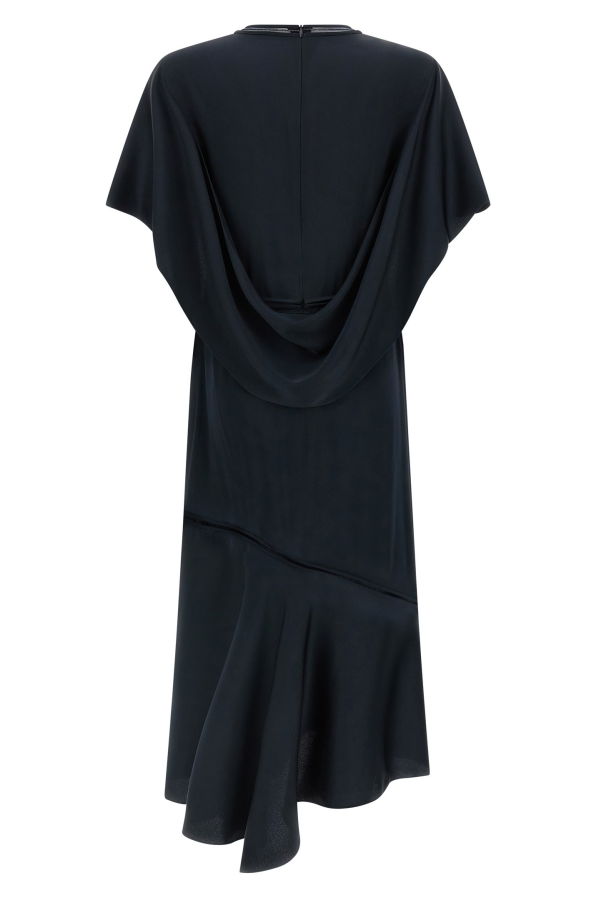 Fabiana Filippi Ruffle Dress - Blue