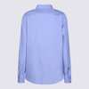 Celine Cotton Shirt - Bleu Stripe - Thumbnail 2