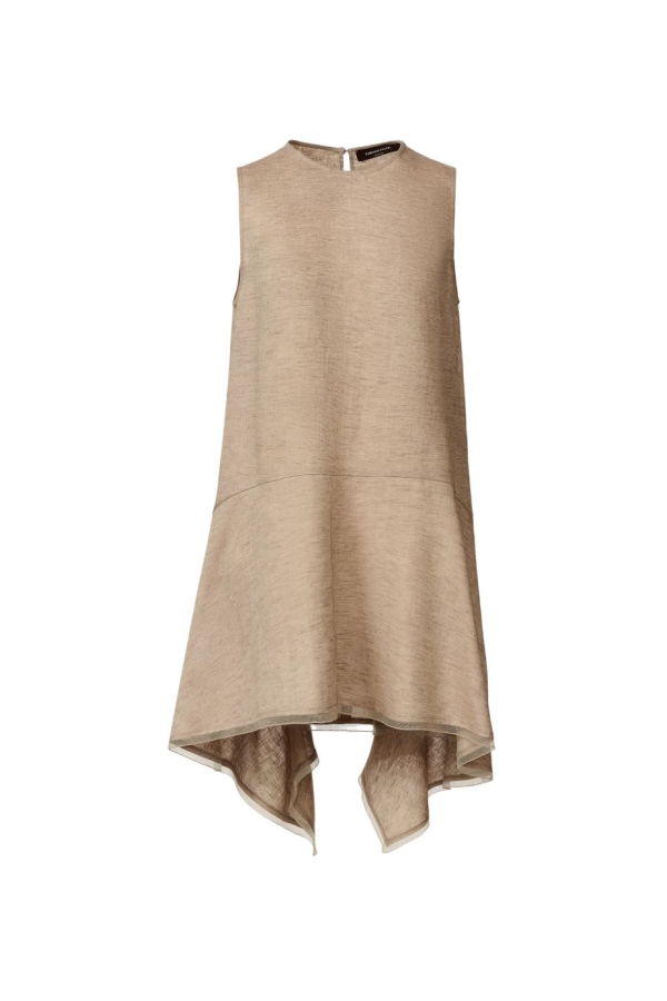 Fabiana Filippi Asymmetric Top - Dove Grey