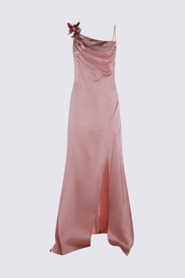 Blumarine Viscose Dress - Purple