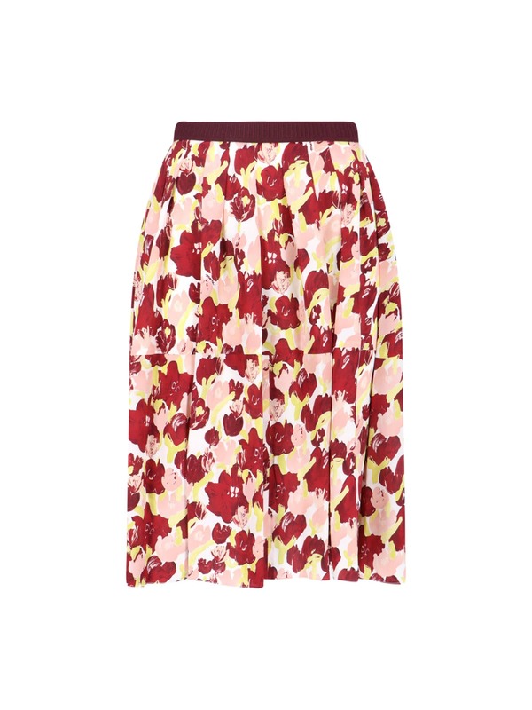 Marni Secret Bouquet Midi Skirt - Multicolor Marni Secret Bouquet Midi Skirt - Multicolor