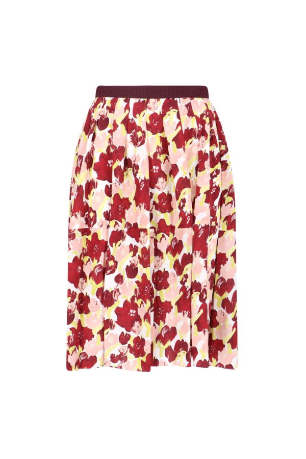 Marni Secret Bouquet Midi Skirt - Multicolor