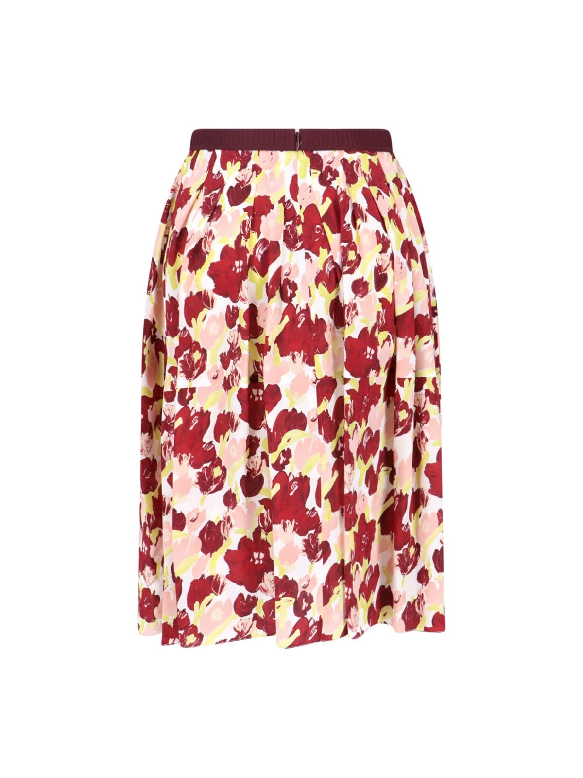 Marni Secret Bouquet Midi Skirt - Multicolor - Image 2 of 5