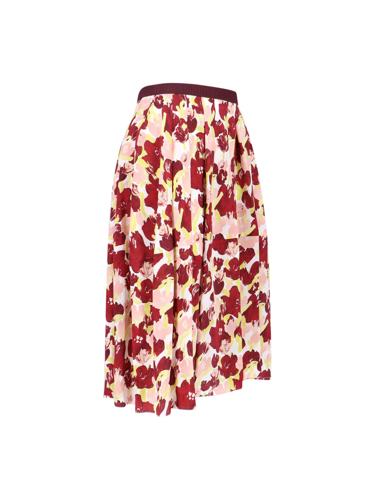 Marni Secret Bouquet Midi Skirt - Multicolor - Image 3 of 5