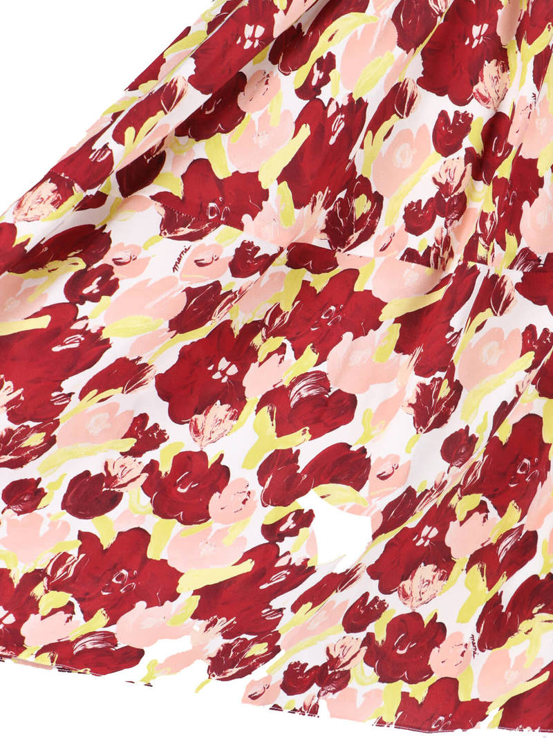 Marni Secret Bouquet Midi Skirt - Multicolor