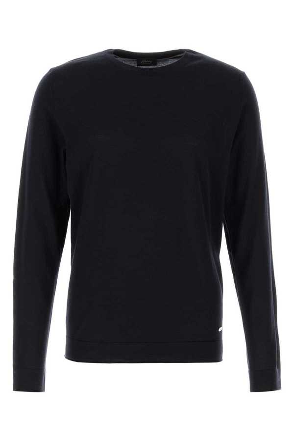 Brioni Midnight Blue Wool Sweater