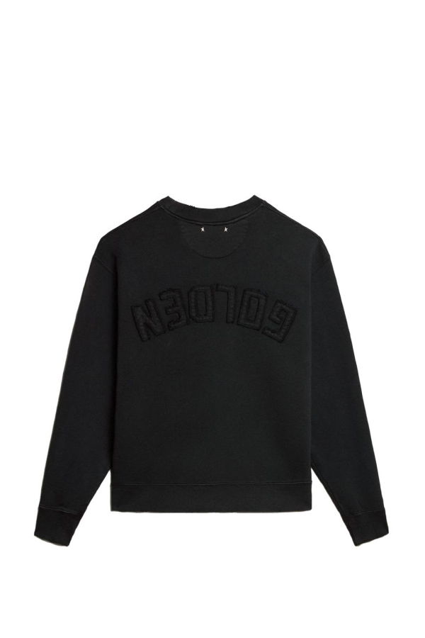Golden Goose Cotton Crewneck Sweatshirt - Black