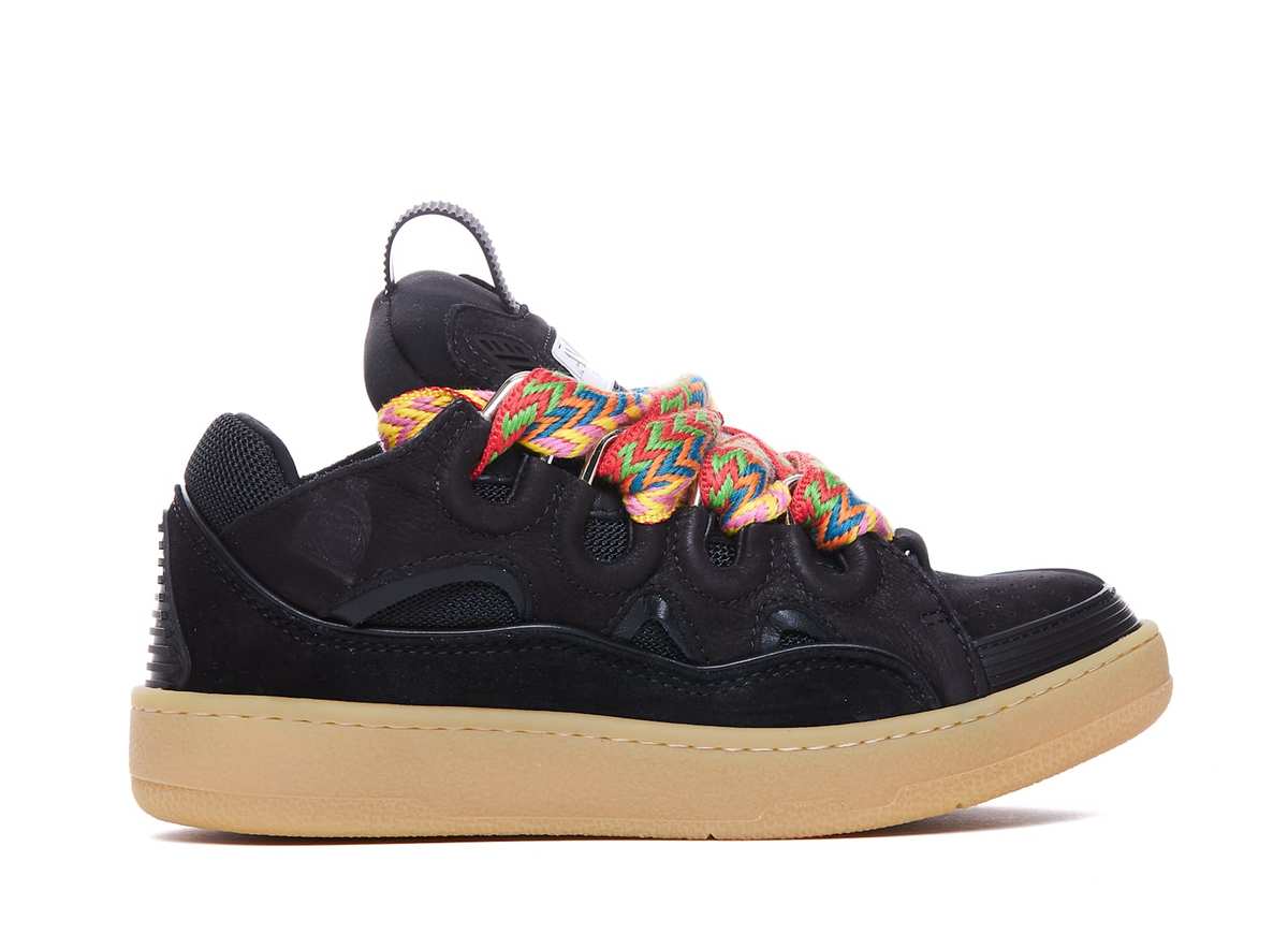 Lanvin Curb Sneakers - Black - Image 1 of 4