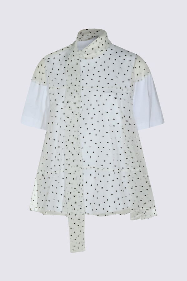 sacai Cotton T-Shirt - White