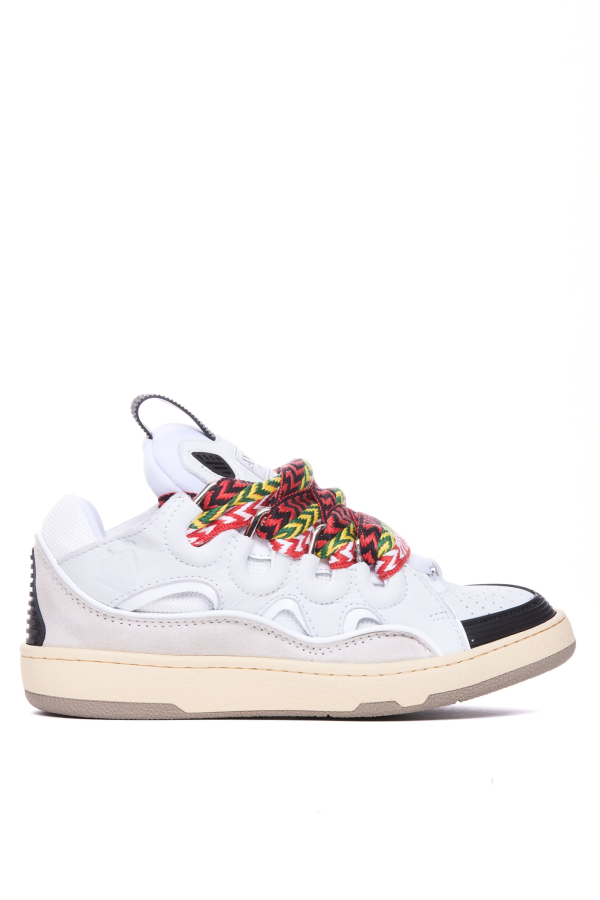 Lanvin Curb Sneakers - White